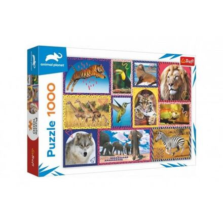 TREFL Animal Planet: Divoká příroda 1000 dílků