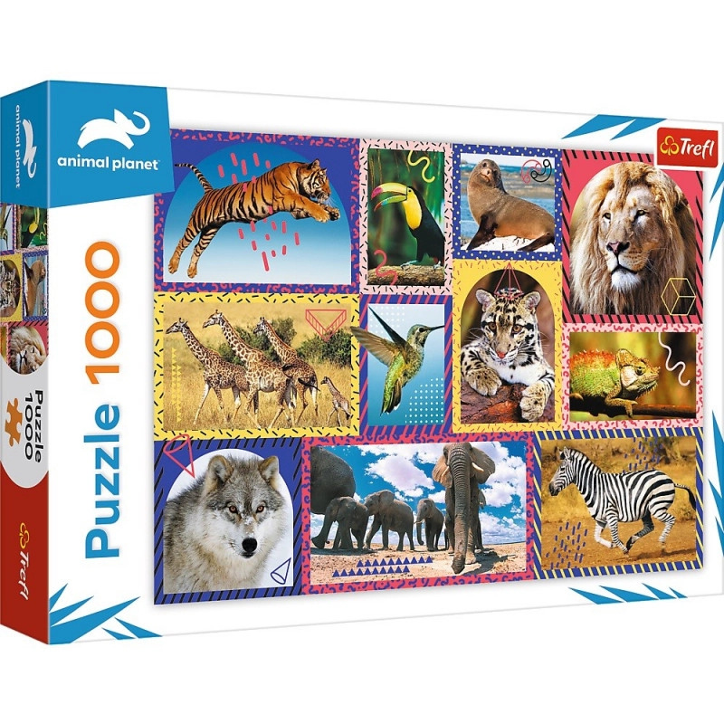 TREFL Animal Planet: Divoká příroda 1000 dílků