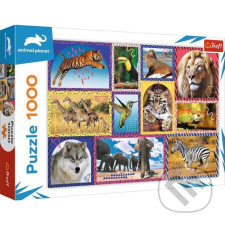 TREFL Animal Planet: Divoká příroda 1000 dílků