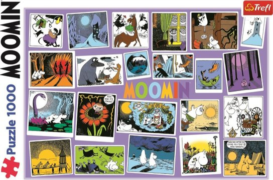 Trefl puzzle Dobrodružství Mumínků 1000 dílků