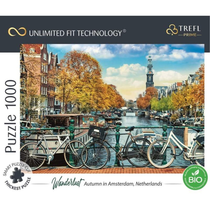 TREFL UFT Wanderlust: Podzim v Amsterdamu 1000 dílků