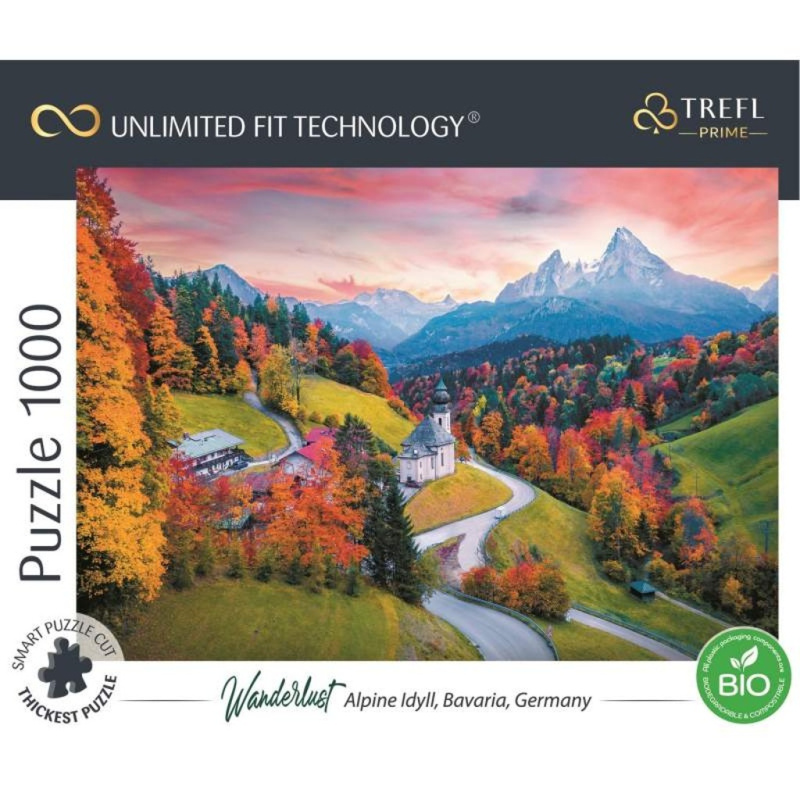 TREFL UFT Wanderlust: Na úpatí Alp 1000 dílků
