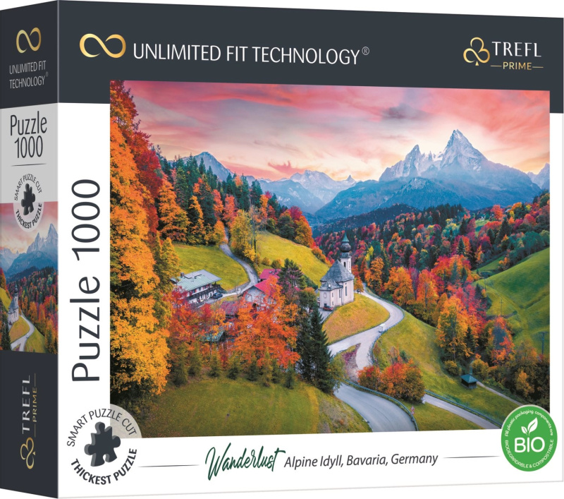 TREFL UFT Wanderlust: Na úpatí Alp 1000 dílků