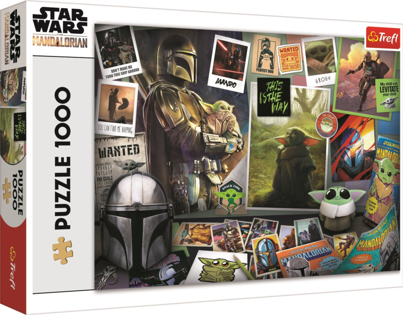 TREFL The Mandalorian: Grogu 1000 dílků