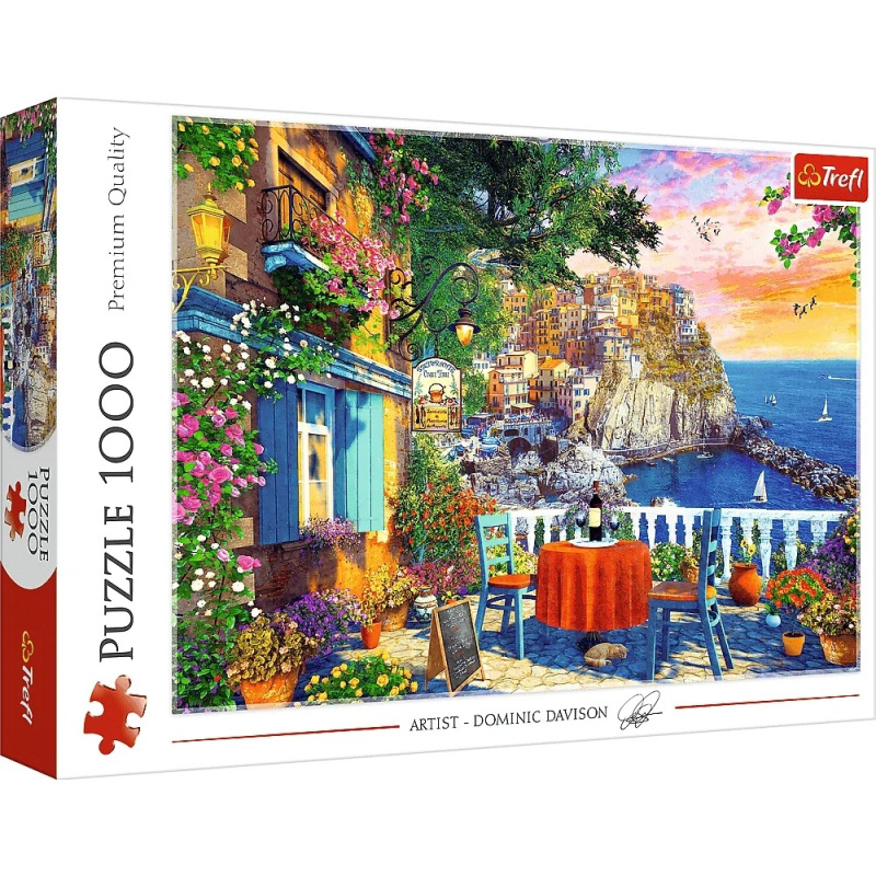 Trefl Výhled na Cinque Terre 1000 dílků