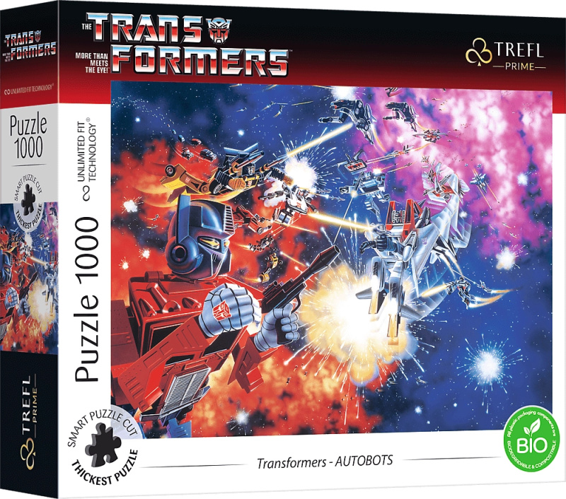 TREFL Puzzle UFT Transformers: Autoboti 1000 dílků