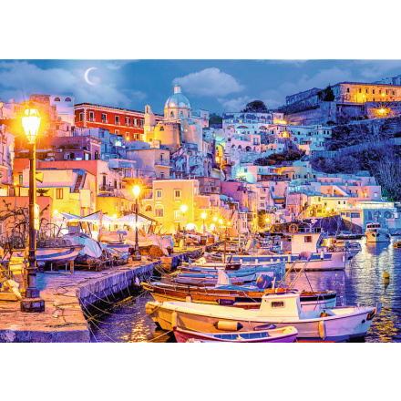 TREFL Ostrov Procida v noci Itálie 1000 dílků