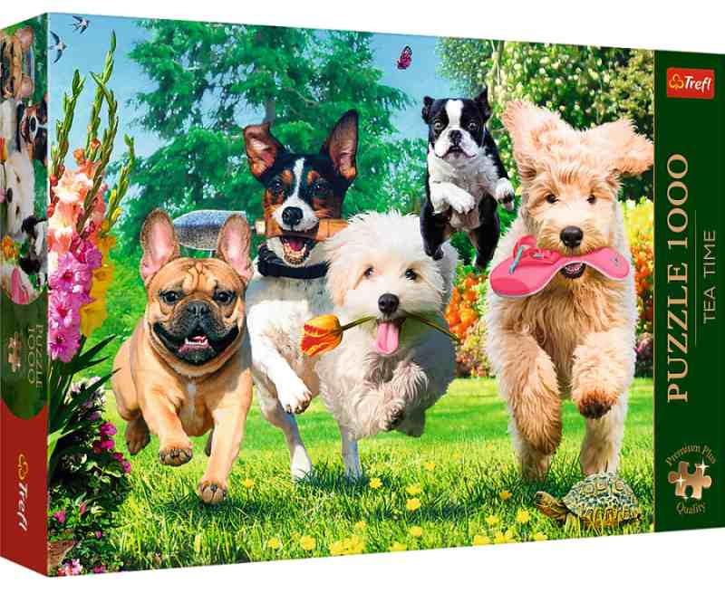 TREFL Puzzle Premium Plus Tea Time: Potíže na obzoru 1000 dílků