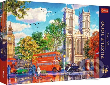TREFL Puzzle Premium Plus Tea Time: Pohled na Londýn 1000 dílků