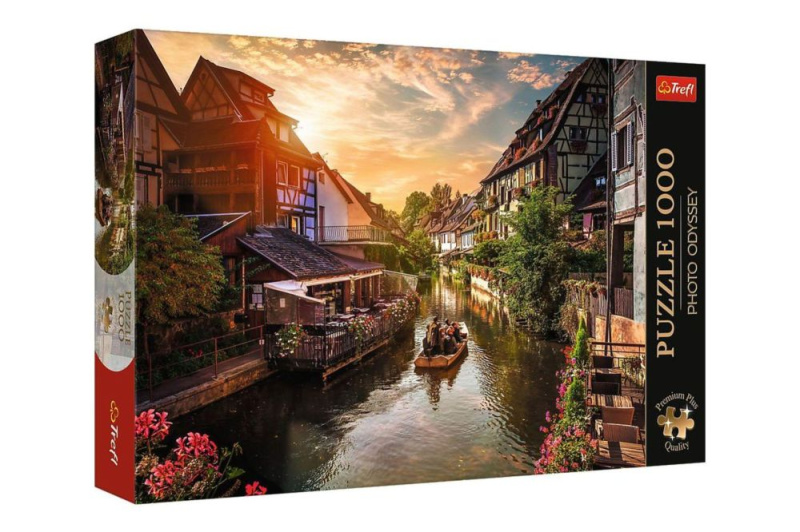 TREFL Puzzle Premium Plus Photo Odyssey: Malé Benátky v Colmaru 1000 dílků