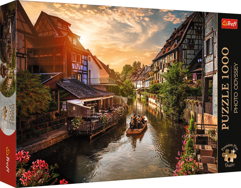 TREFL Puzzle Premium Plus Photo Odyssey: Malé Benátky v Colmaru 1000 dílků