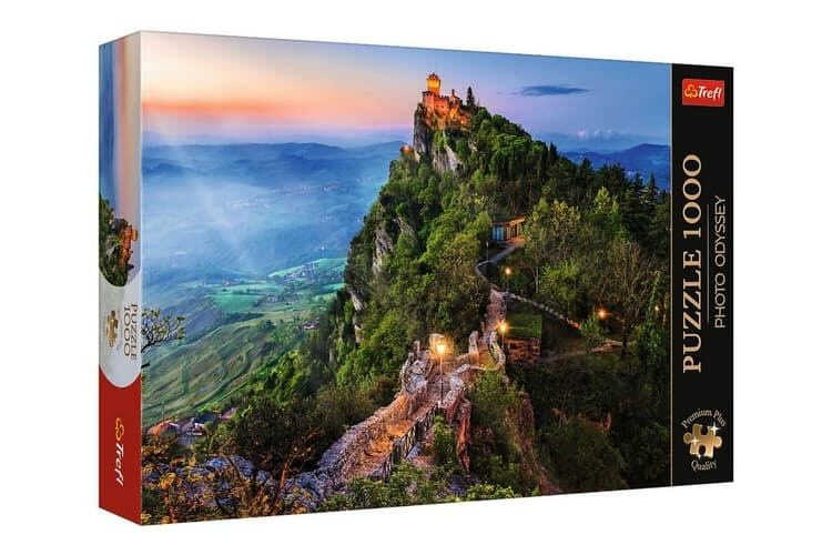 TREFL Puzzle Premium Plus Photo Odyssey: La Cesta, San Marino 1000 dílků