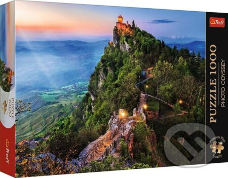 TREFL Puzzle Premium Plus Photo Odyssey: La Cesta, San Marino 1000 dílků