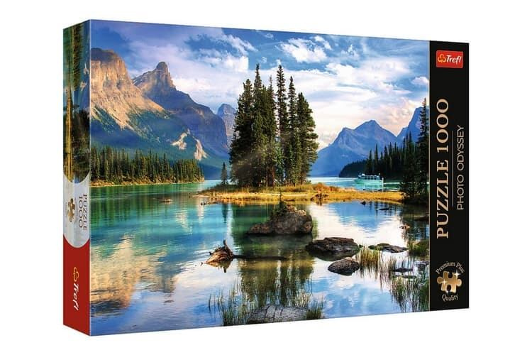 TREFL Puzzle Premium Plus Photo Odyssey: Spirit Island, Kanada 1000 dílků
