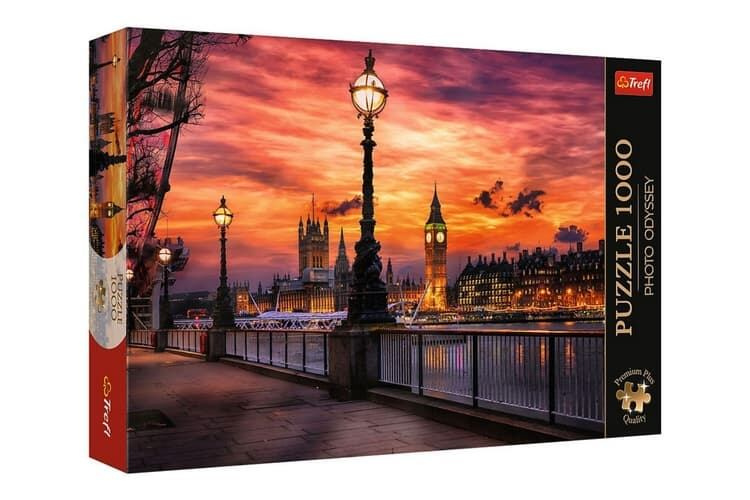 TREFL Puzzle Premium Plus Photo Odyssey: Big Ben, Londýn 1000 dílků