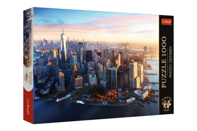 TREFL Puzzle Premium Plus Photo Odyssey: Manhattan, New York 1000 dílků