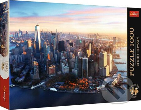 TREFL Puzzle Premium Plus Photo Odyssey: Manhattan, New York 1000 dílků