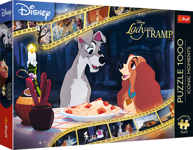 Puzzle 1000 prvků Premium Plus Zamilovaný mongrel