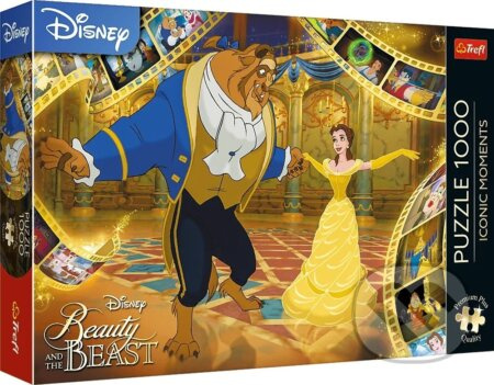 Puzzle 1000 dílků Premium Plus Kráska a zvíře