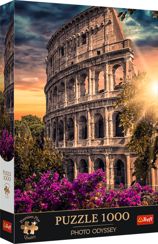 TREFL Puzzle Premium Plus Photo Odyssey: Koloseum, Řím, Itálie 1000 dílků