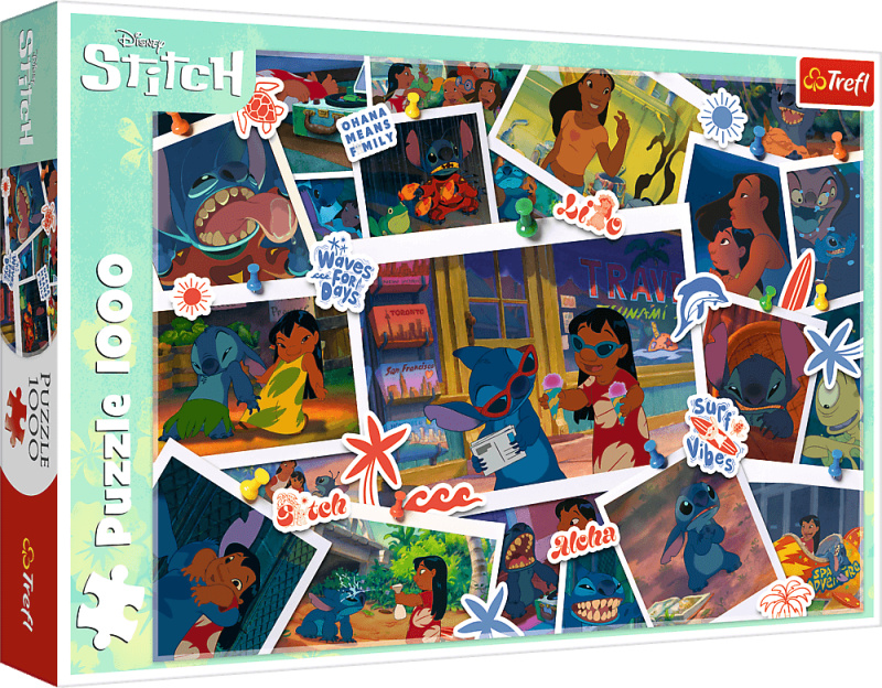 TREFL Lilo&Stitch Sladké vzpomínky 1000 dílků