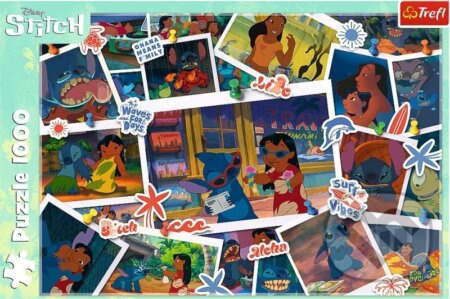 TREFL Lilo&Stitch Sladké vzpomínky 1000 dílků