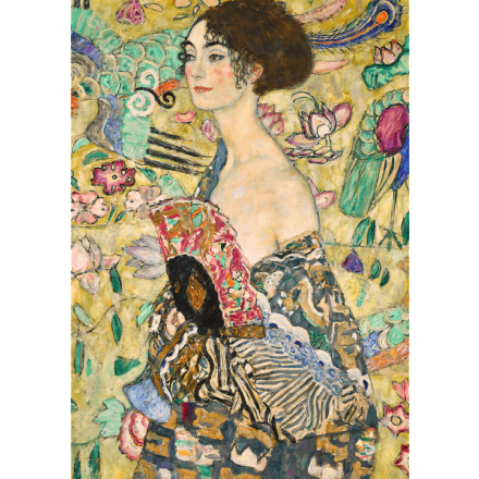 Puzzle Art Collection: Dáma s vějířem 1000 dílků