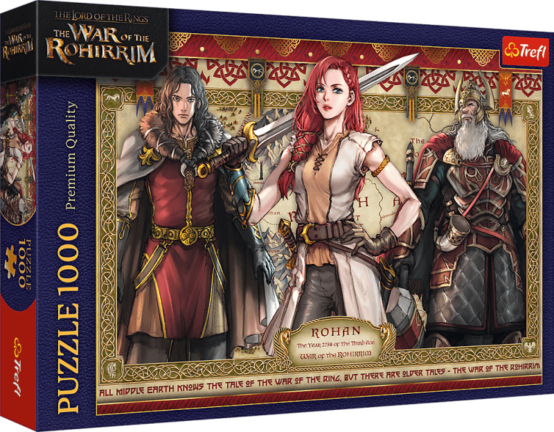Puzzle Władce Prstenů: Bitva o Rohirrim 1000 dílků