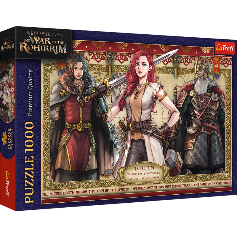 Puzzle Władce Prstenů: Bitva o Rohirrim 1000 dílků