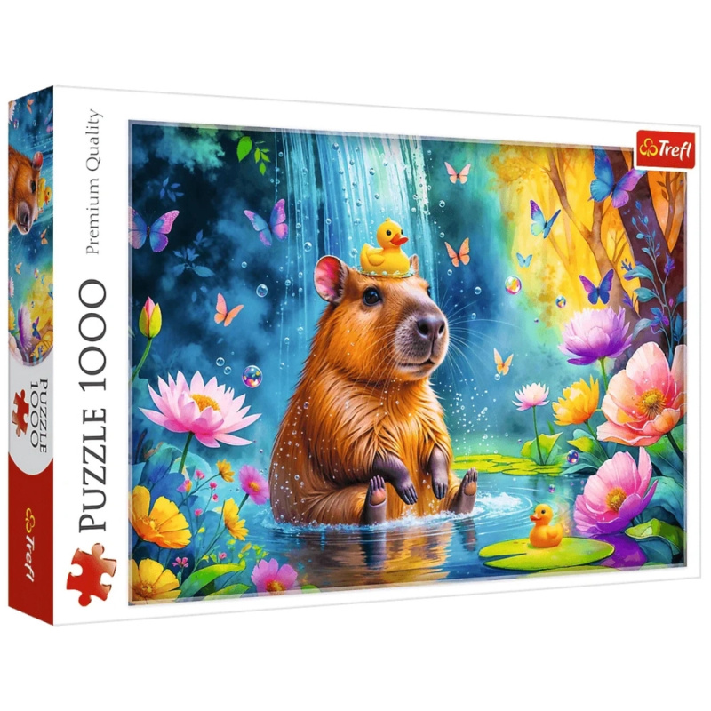 Puzzle 1000 dílků Kapibara TREFL