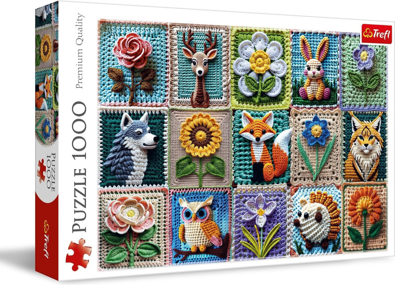 Puzzle Háčkování – moje vášeň 1000 dílků