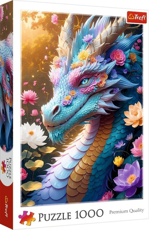 Puzzle Barevný drak 1000 dílků TREFL