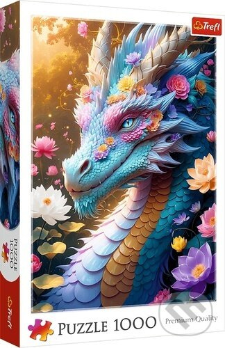 Puzzle Barevný drak 1000 dílků TREFL