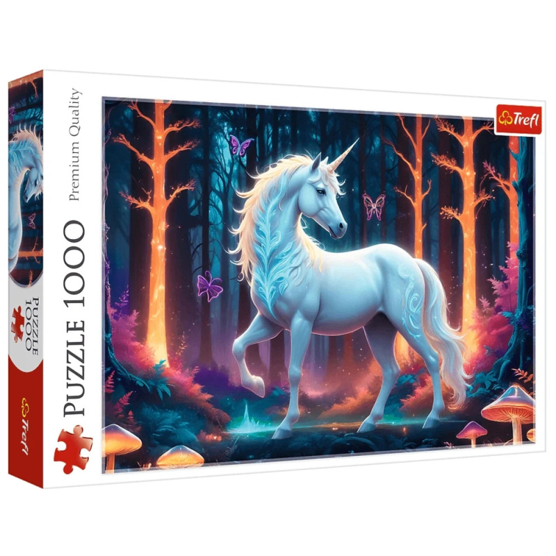 Puzzle 1000 dílků – mystický jednorožec Trefl