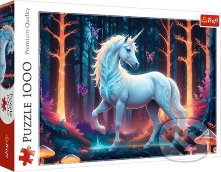 Puzzle 1000 dílků – mystický jednorožec Trefl