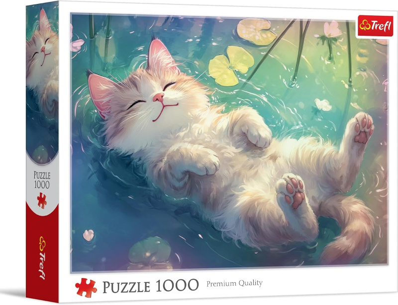 Puzzle 1000 dílků purrfektní relax