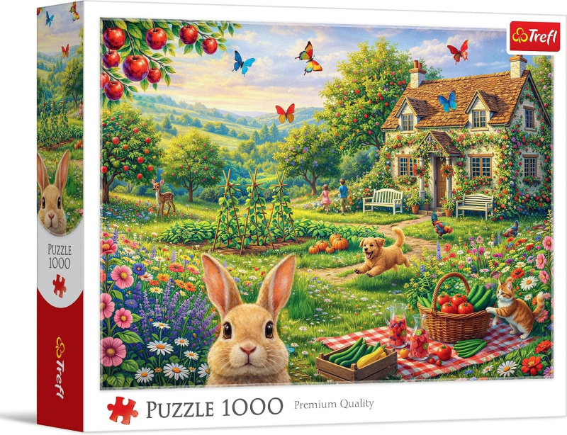 Trefl puzzle 1000 dílků domek na vsi