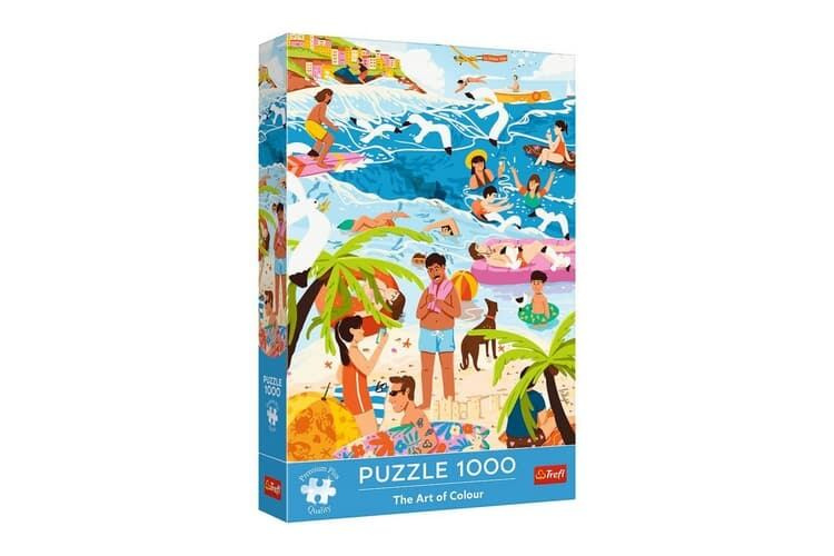 TREFL The Art of Colour V teple prázdnin 1000 dílků