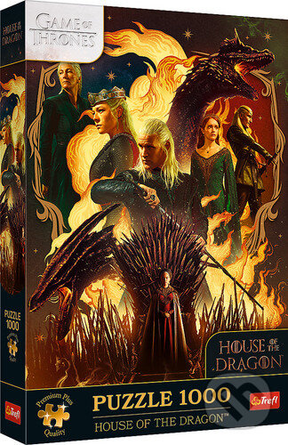 Puzzle 1000 dílků Premium Plus rod draka