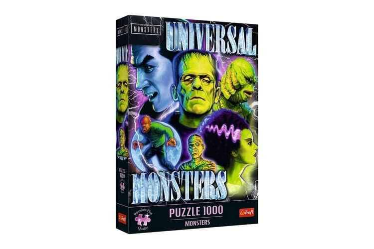 Puzzle 1000 dílků monstři Trefl