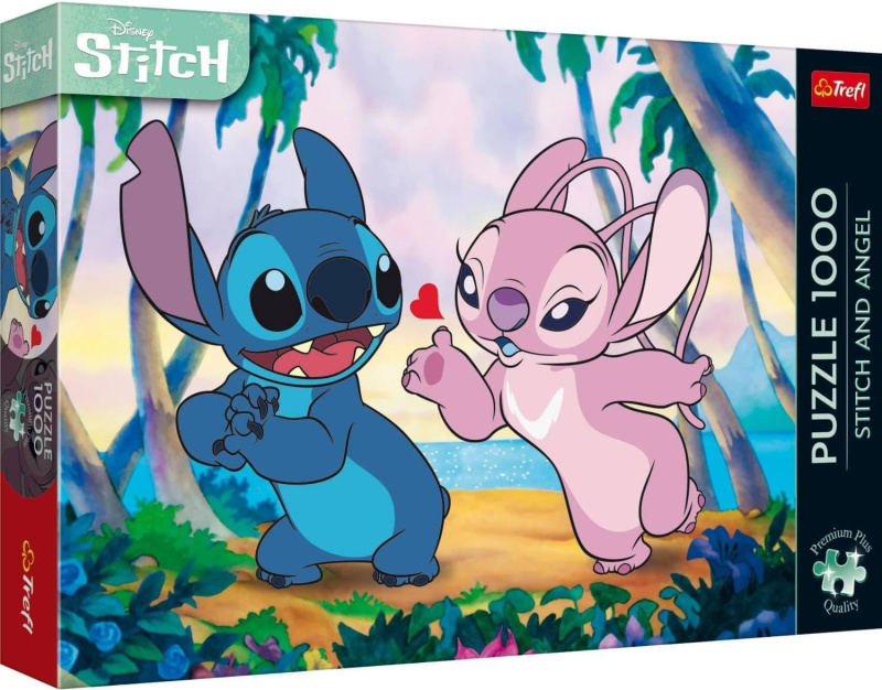 Trefl puzzle Stitch & Angel 1000 dílků