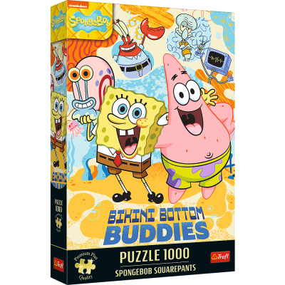 Puzzle Premium Plus Spongebob 1000 dílků