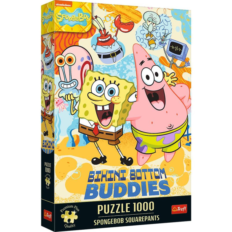 Puzzle Premium Plus Spongebob 1000 dílků