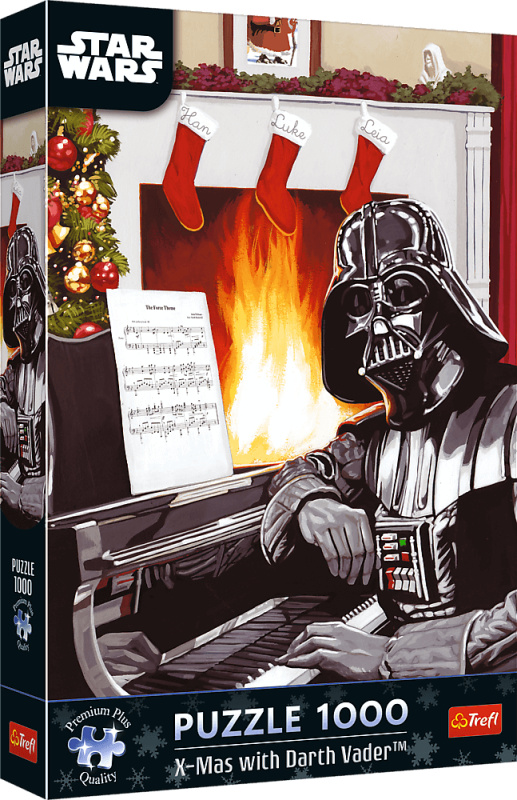 Trefl puzzle Star Wars: Vánoce s Darth Vaderem 1000 dílků