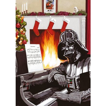 Trefl puzzle Star Wars: Vánoce s Darth Vaderem 1000 dílků