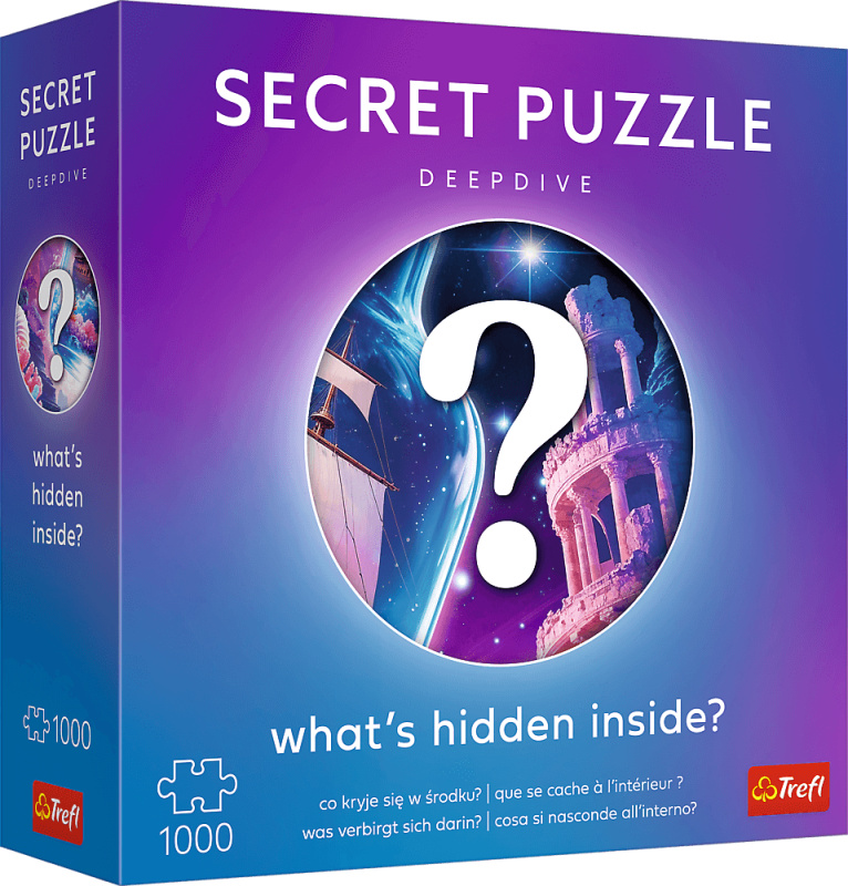 Puzzle 1000 Premium Plus Secret Puzzle: Deepdive TREFL