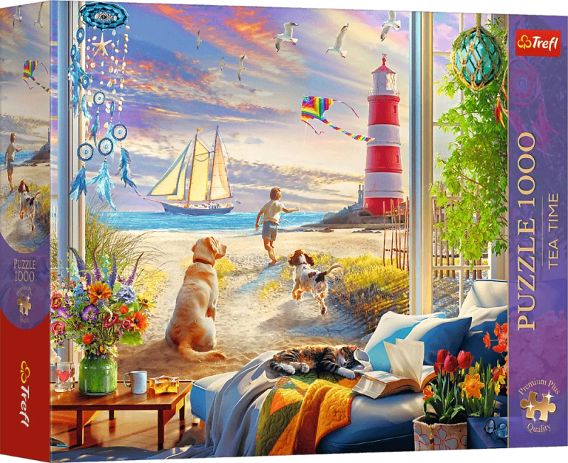 Puzzle TREFL Premium Plus Letní vánek 1000 dílků