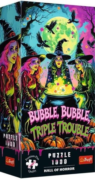 Trefl puzzle 1000 dílků Hall of Horror Trojí potíže