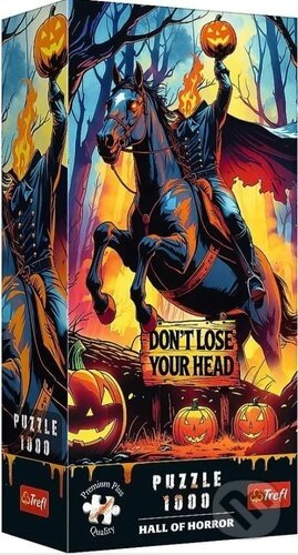 Trefl puzzle 1000 dílků Hall of Horror Jezdec bez hlavy