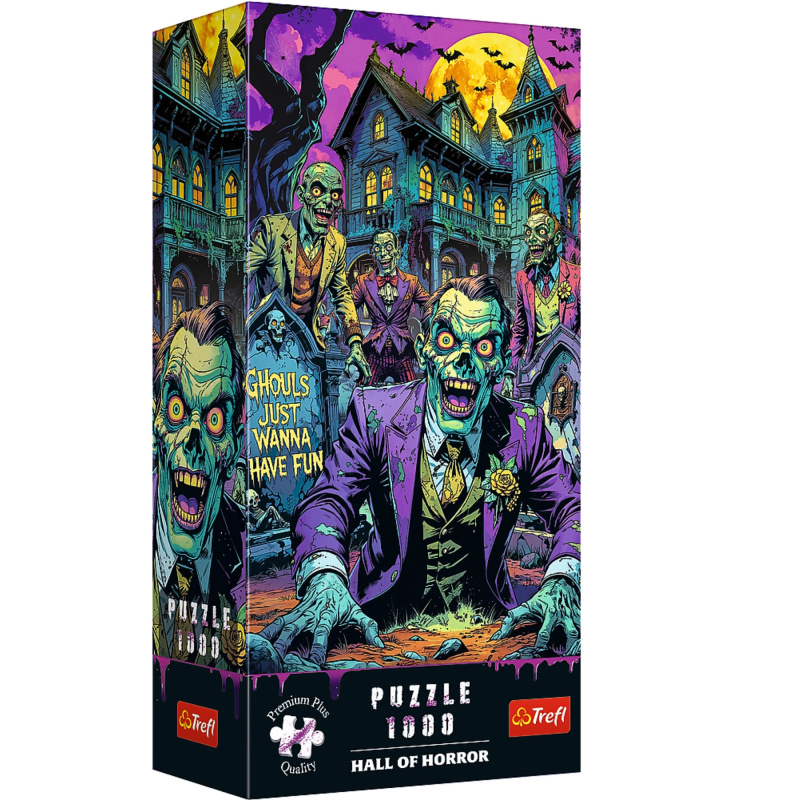 Trefl puzzle 1000 Hall of Horror – zombie